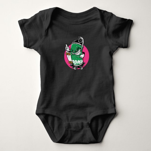 Bomber Baby Bodysuit (Front)