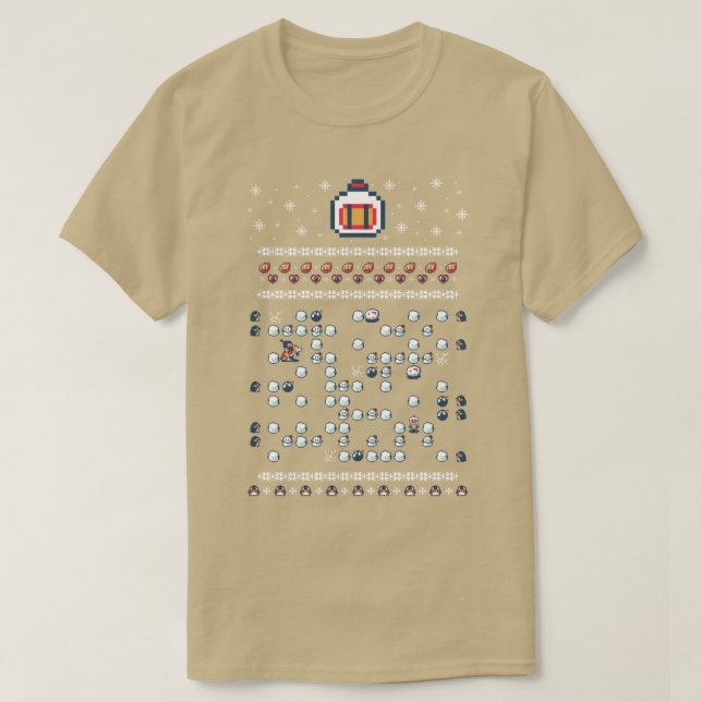 Bomber christmas  T-Shirt (Design Front)