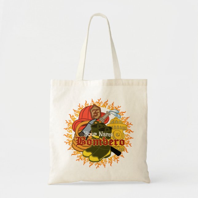 Bombero Firefighter tote bag (Front)