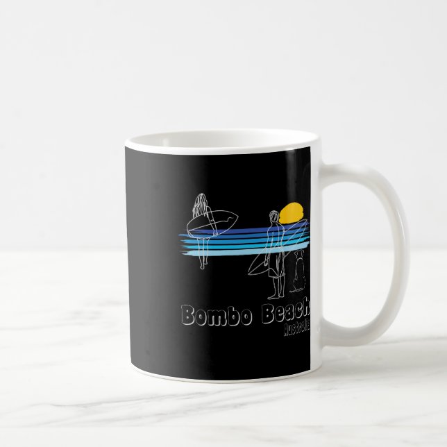 Bombo Beach Australia, Surfing Beach Surf Guy With Coffee Mug (Right)
