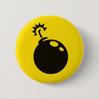 Bombs Away! 6 Cm Round Badge