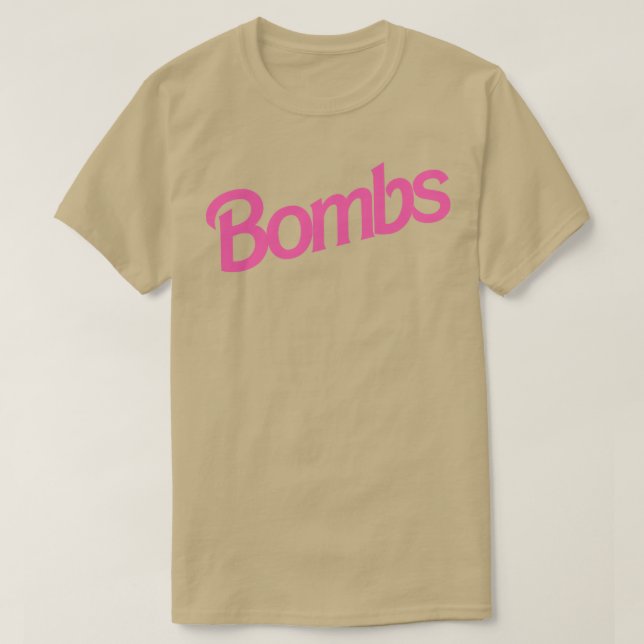 Bombs Funny Oppenheimer T-Shirt (Design Front)