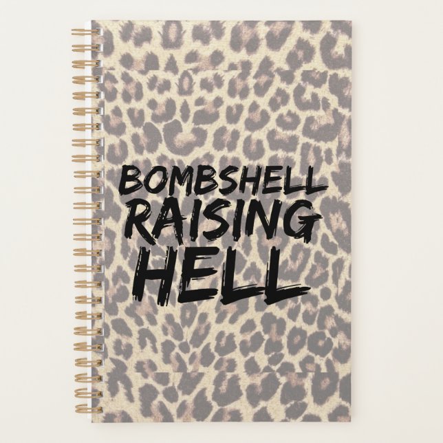 Bombshell raising hell planner (Front)