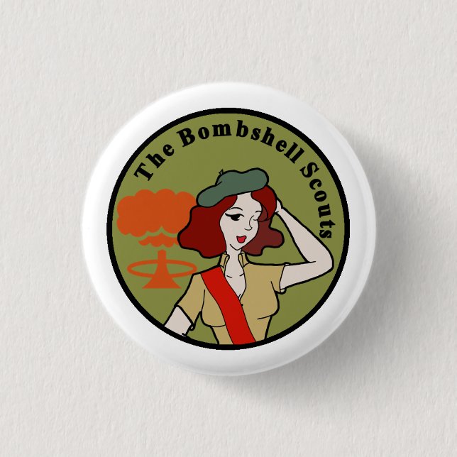 Bombshell Scout logo badge (Front)