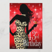 Bombshell Sparkle Snow Leopard Birthday Party