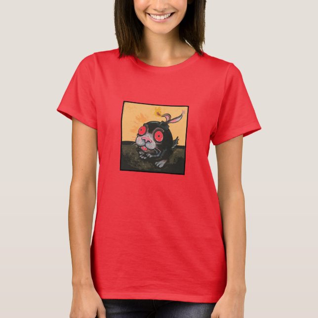 Bombunny's on Fire! T-Shirt (Front)