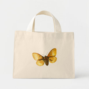 Bombyx quercus female mini tote bag