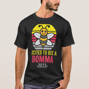 Bomma 2023 Bee Grandma Excited To Be A Bomma T-Shirt