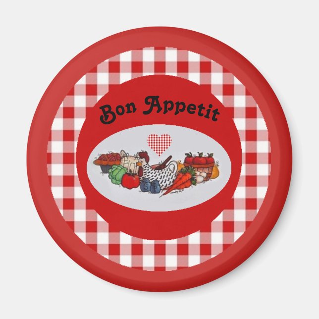 Bon Apetite Magnet (Front)