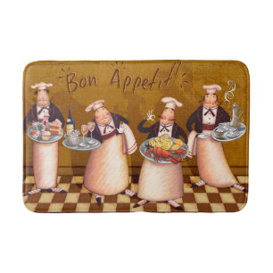 Bon Appétit Bath Mat