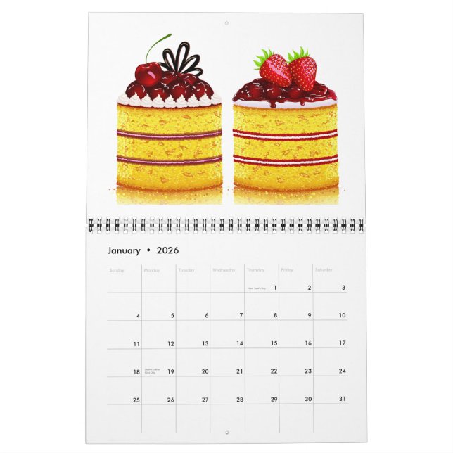 Bon Appetit Calendar - SRF (Jan 2026)