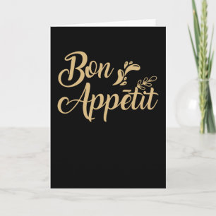 Bon Appetit Card