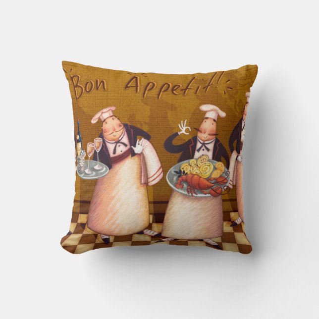 Bon Appétit Cushion (Front)