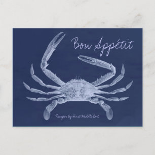 Bon Appétit King Crab Recipe Card
