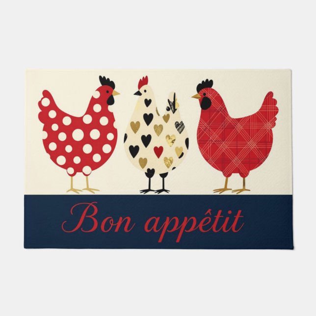 Bon Appetit Kitchen Mat (Front)