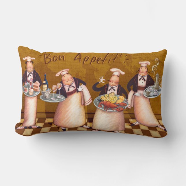 Bon Appétit Lumbar Cushion (Front)