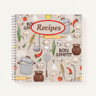 Bon Appetit Recipe Notebooks