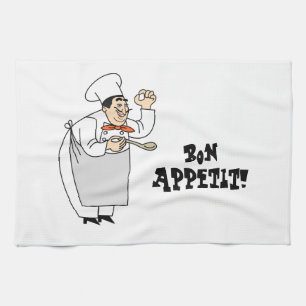 bon appetit tea towel