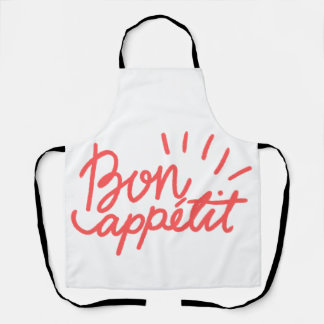Bon appetit ttext apron