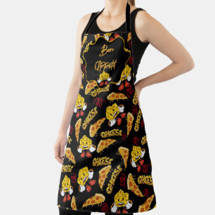Bon Appétit with Pizza and Fun cheese Apron