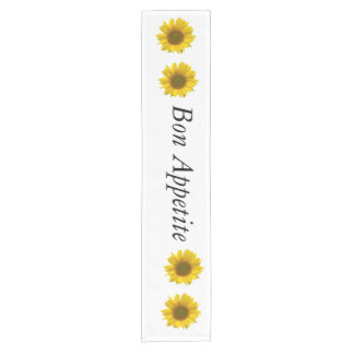 bon appetite sunflower table runner