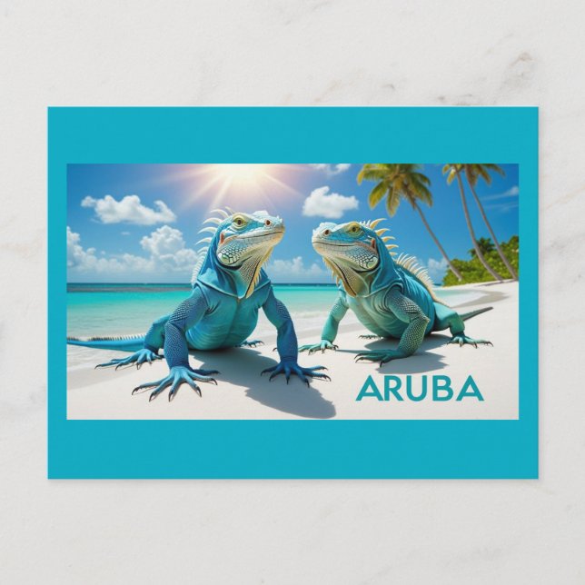 Bon bini  aruba postcard (Front)