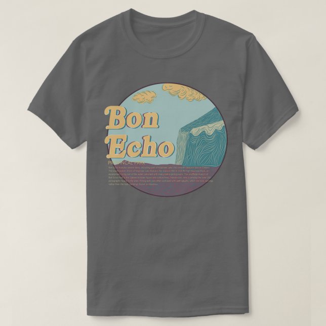 Bon Echo Ontario Provincial Park T-Shirt (Design Front)