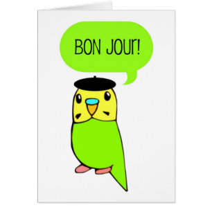 Bon Jour! Cards