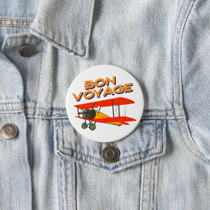 Bon Voyage  7.5 Cm Round Badge