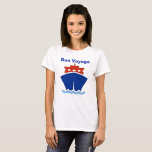 Bon Voyage, add text T-Shirt