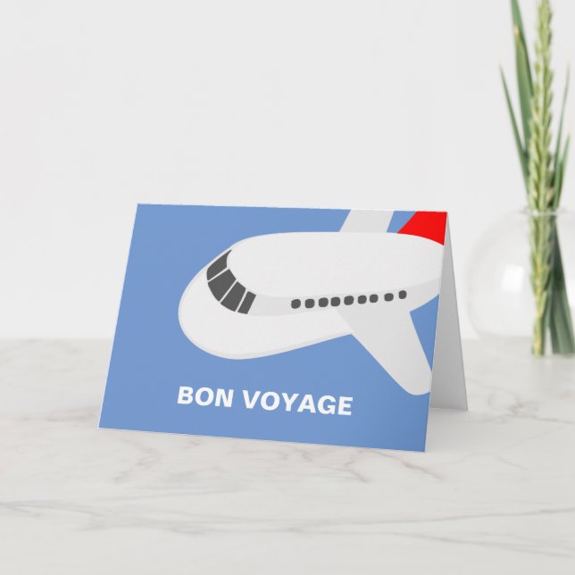 Bon voyage card (Front)