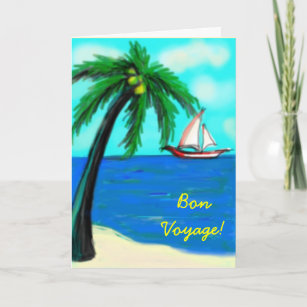 Bon Voyage - card