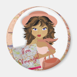 Bon Voyage Diva Magnet