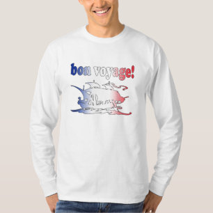 Bon Voyage Good Trip in French Vacations Travel T-Shirt