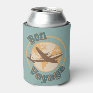 Bon Voyage Let's travel the world design Can Cooler