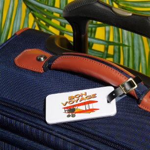 Bon Voyage  Luggage Tag