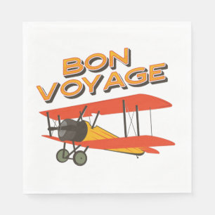 Bon Voyage Napkin