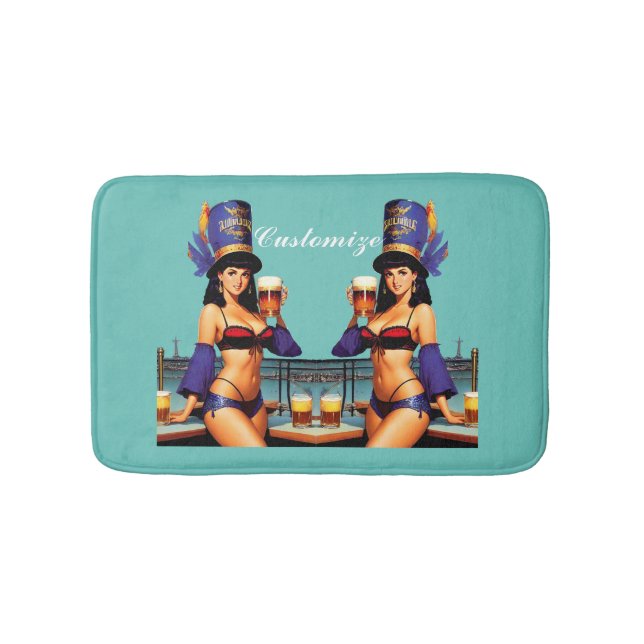 Bonafide Bar Maid Thunder_Cove  Bath Mat (Front)