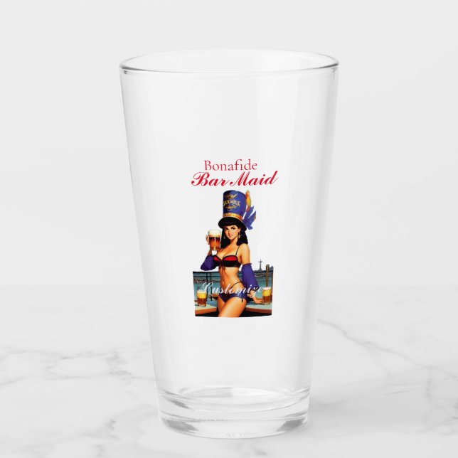Bonafide Bar Maid Thunder_Cove  Glass (Front)