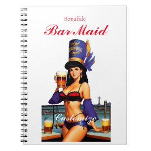 Bonafide Bar Maid Thunder_Cove Notebook