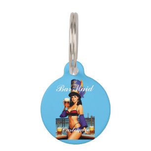 Bonafide Bar Maid Thunder_Cove Pet Tag