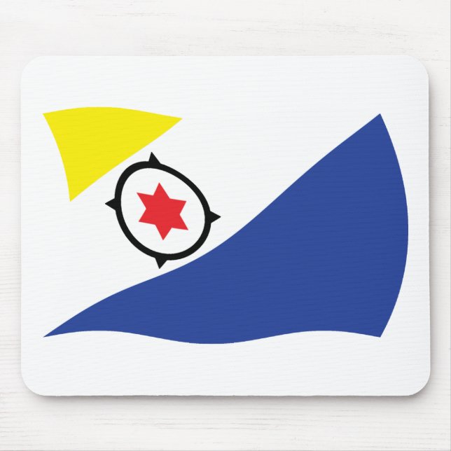 Bonaire Flag Mousepad (Front)