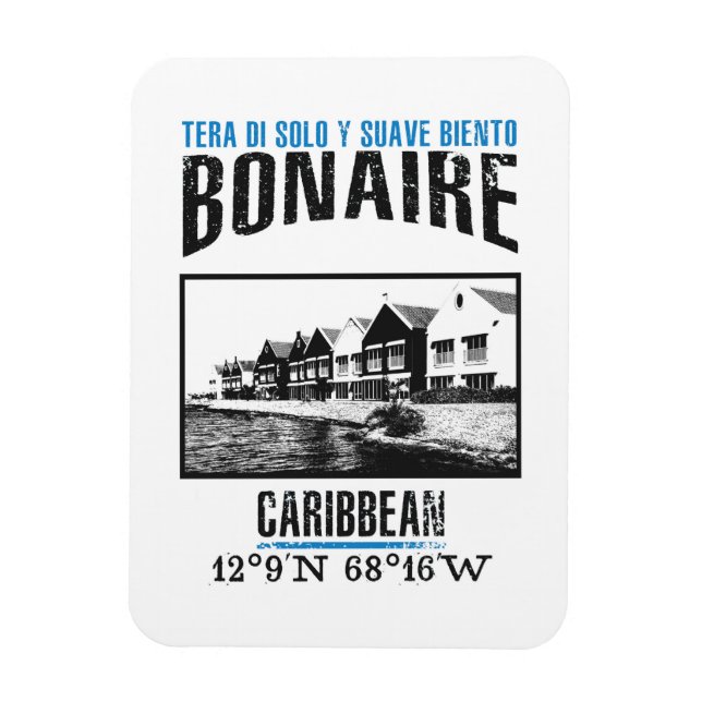 Bonaire Magnet (Vertical)