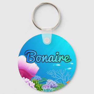 Bonaire reef key ring