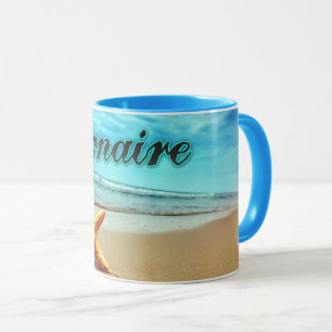 Bonaire starfish mug