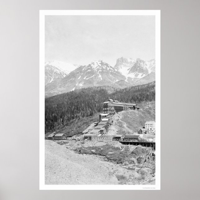 Bonanza Copper Mine Alaska 1916 Poster (Front)