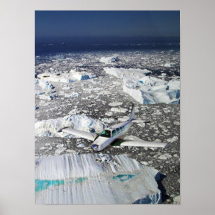 Bonanza Over Greenland Poster