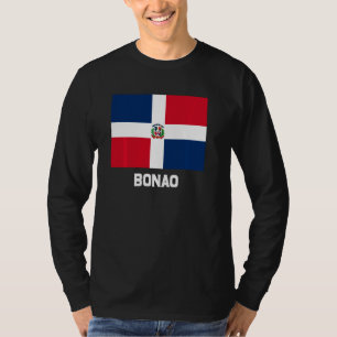 Bonao Dominican Republic Flag Emblem Escudo Crest T-Shirt