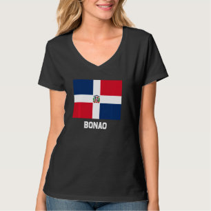 Bonao Dominican Republic Flag Emblem Escudo Crest  T-Shirt