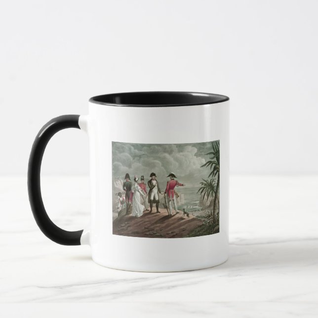 Bonaparte on St. Helena Mug (Left)